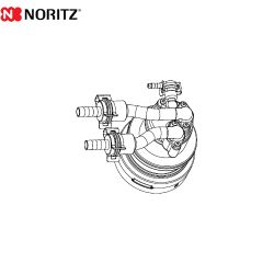 ノーリツ マイクロバブル用循環アダプター ガス給湯器部材 MB2-1-JR