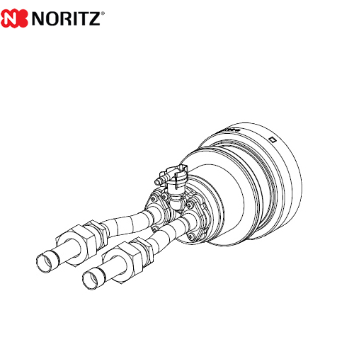 ノーリツ マイクロバブル用循環アダプター ガス給湯器部材 ロー付接続（内径φ12.8）ストレート型 品名コード：0707488 ≪MB2-1-SS≫