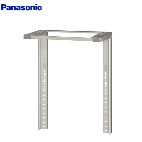 パナソニック 衣類乾燥機部材 全自動洗濯機専用直付ユニット台  シルバー ≪N-UD81-S≫