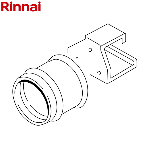 リンナイ アルコーブ扉内アダプタ ガス給湯器部材 品コード：25-6736  ≪UOP-TAR113≫