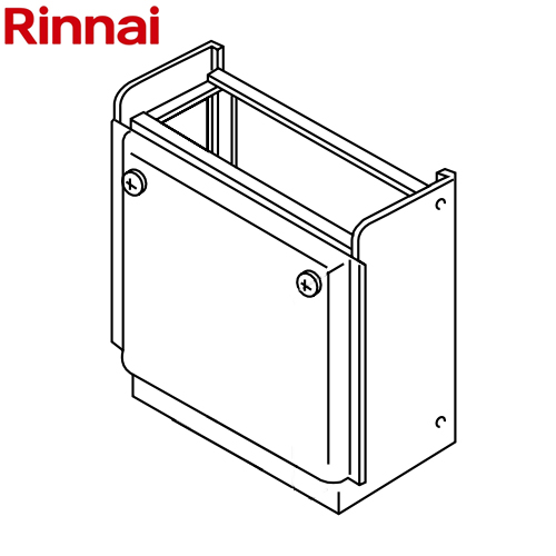 リンナイ 据置台 ガス給湯器部材 品名コード：24-1493  ユーロホワイト ≪WOP-8201UW≫
