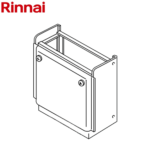 リンナイ ガス給湯器部材 据置台 コードNo.24-1610 シャイニーシルバー ≪WOP-F201-SS≫